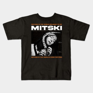 Mitski My Love Mine All Mine Kids T-Shirt